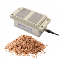 HGT-A extended -  Wood chip moisture transmitter for installation in sheet metal thicknesses of up to 3 mm